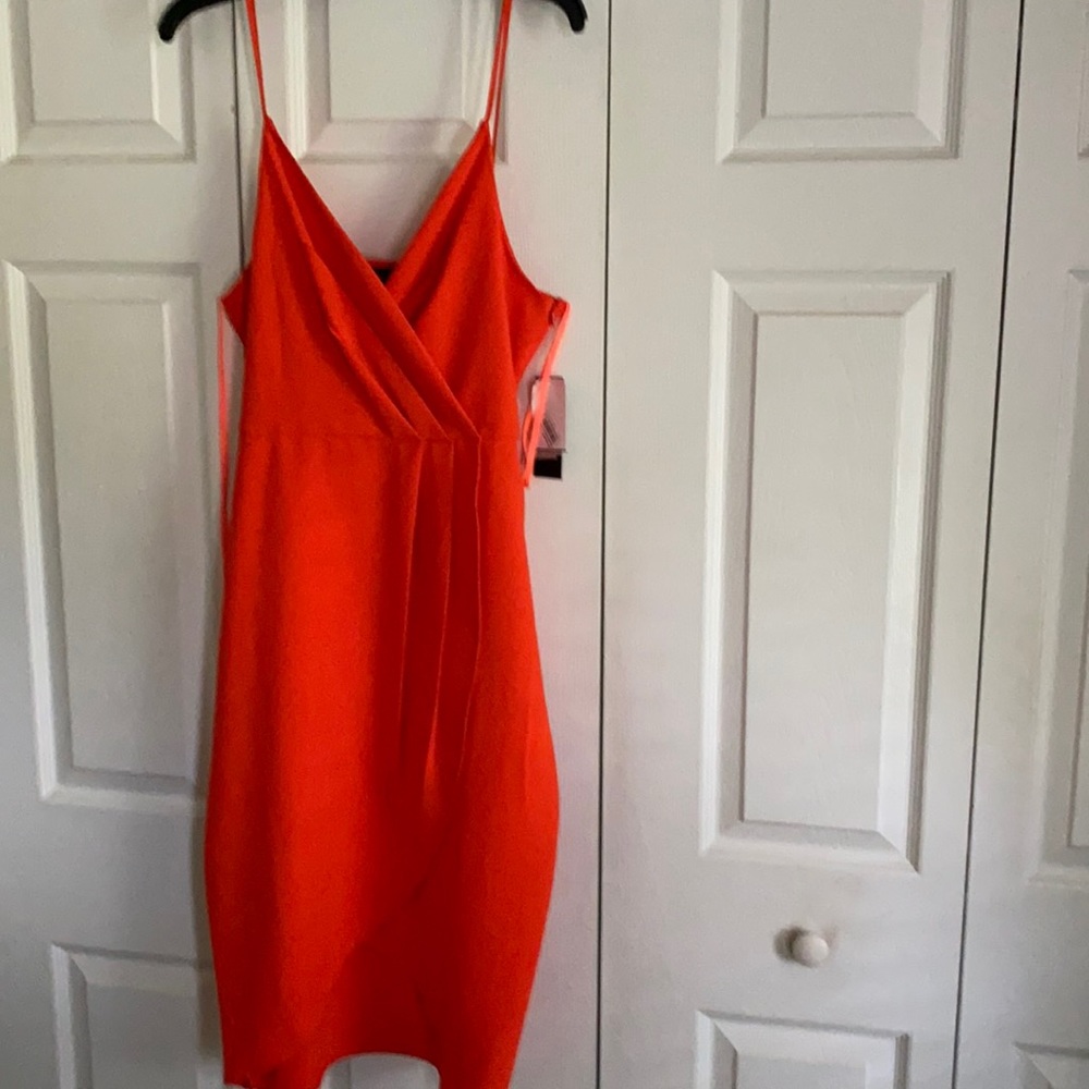 Orange dress
